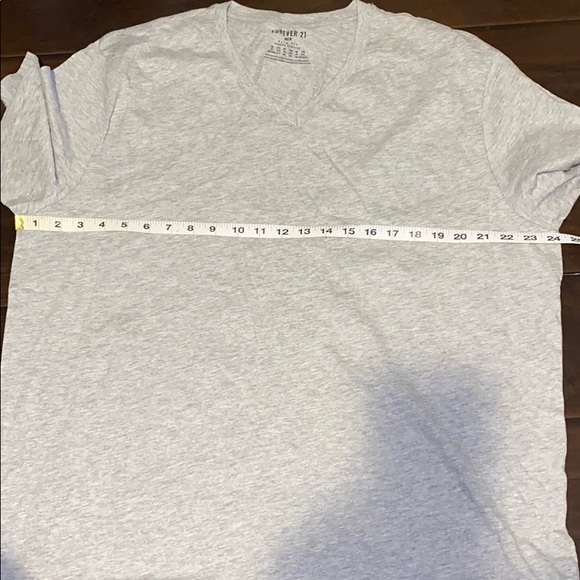 Forever 21 Slim Fit short sleeve v neck shirt xxl - Picture 5 of 6